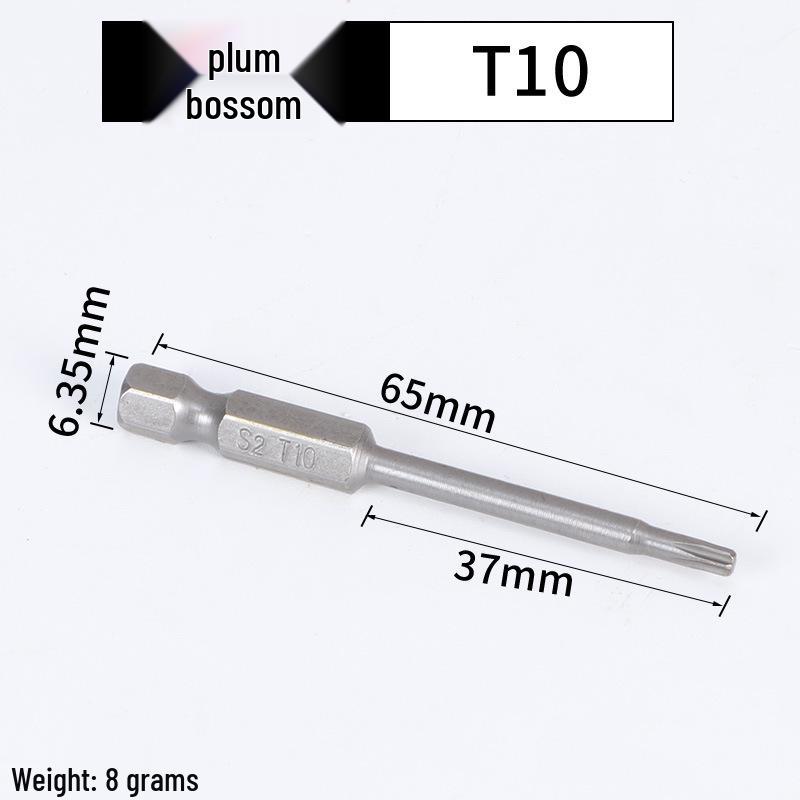 Magnetic Plum Blossom Screwdriver Replacement Bits T15 T20 T25 T30