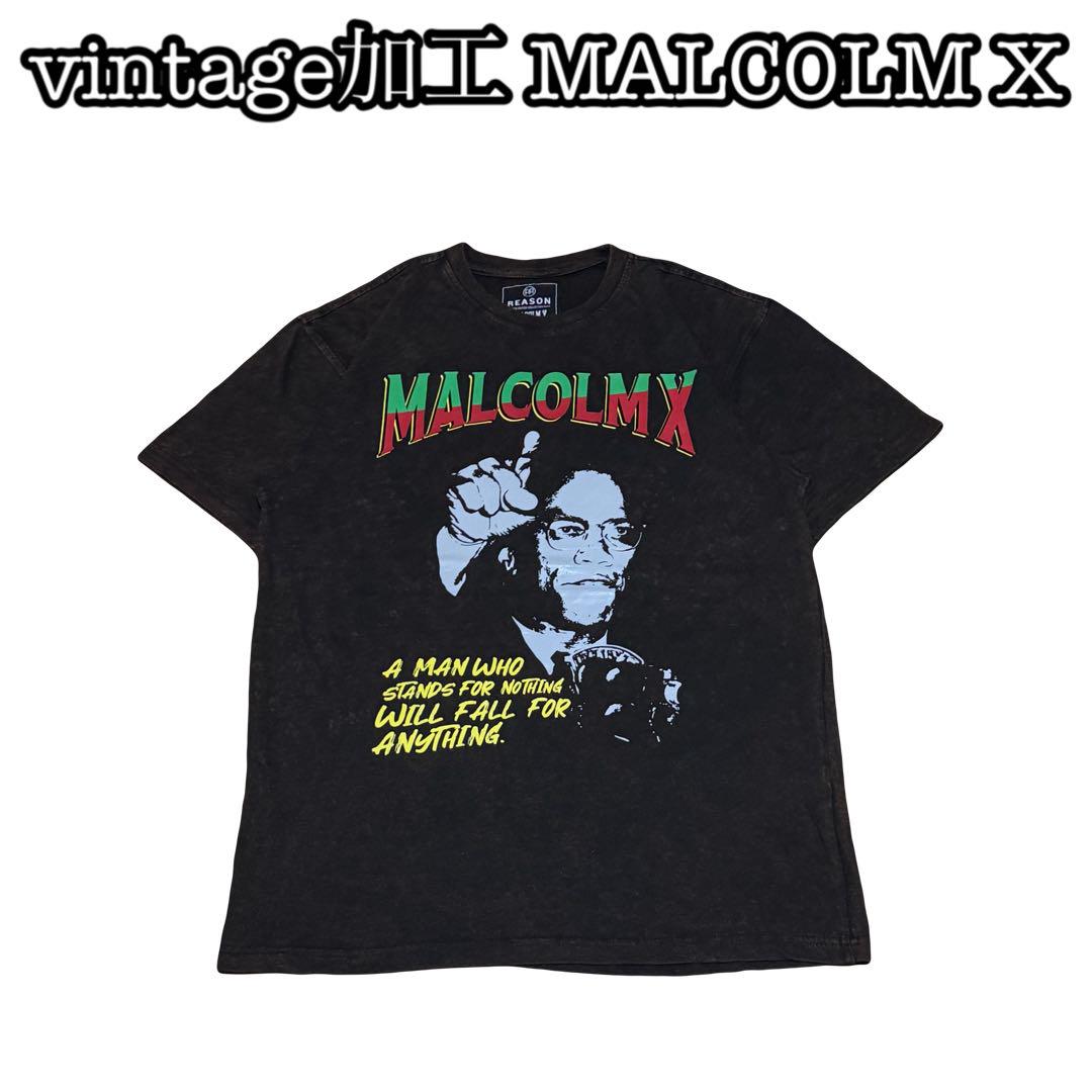 

[USED] Malcolm X vintage print archive oamc black