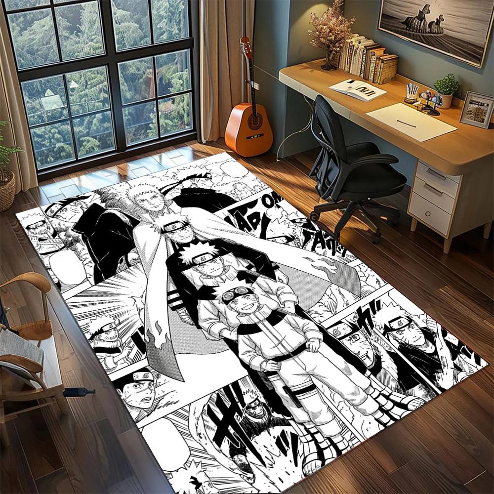 

Naruto Uzumaki Sage Mode Rug Carpet Non Slip Washable Floor Mat Large Area Rugs for Bedroom 60x90cm