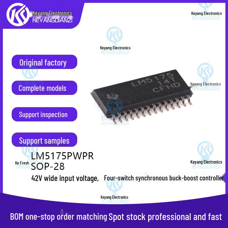 

New LM5175PWPR SOP-28, Four-Switch Synchronous Buck-Boost Controller Chip.