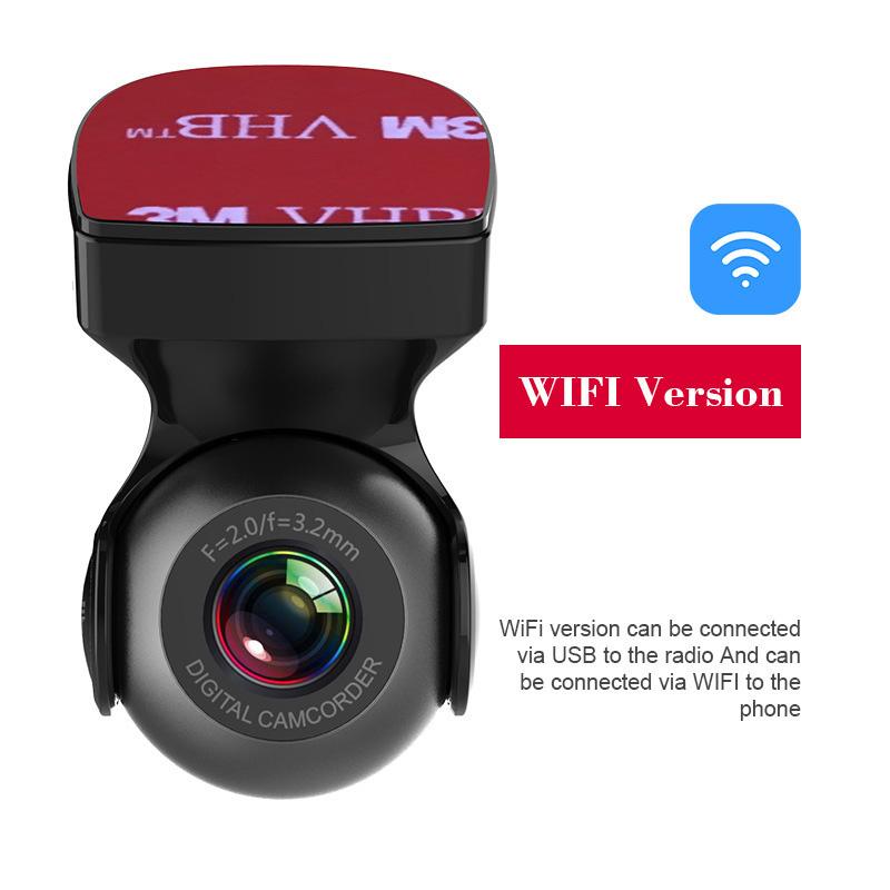 Mini Car Dvr HD 1080P Dash Cam for Car Video Recorder 170 Degrees USB/WIFI Dashcam Motion Detection G-Sensor Car Camera