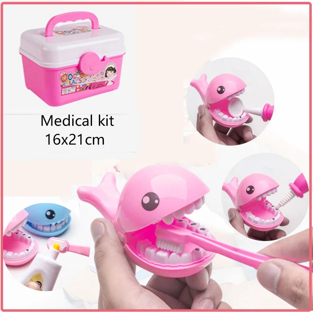 Doctor Toy for Kid Doctor Pretend Play Set Children Medical Dentist Tool Stethoscope Educational Toy Montessori Hobbies Kid Gift