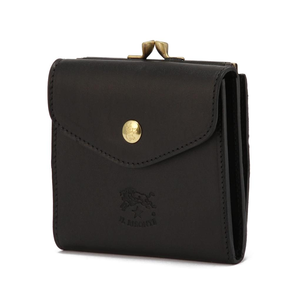 IL BISONTE Unisex Leder Geldbörse für Damen und Herren, 54154152311240, Keks, Hellbraun