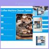 Jue-fish Coffee Machine Cleaning Effervescent Tablets For Stain Removal And Maintenance