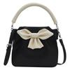 Bags Women's Bags Handbags Bows Premium Texture Pleated Bucket Bags Niche Versatile Fashion Shoulder Messenger Bags