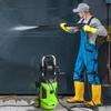 1800W High Pressure Washer, 150 Bar Pressure, 420 L/h Flow, Portable Power Washer Jet Wash Cleaner with Adjustable Nozzle, 6M Hose, Hose Reel