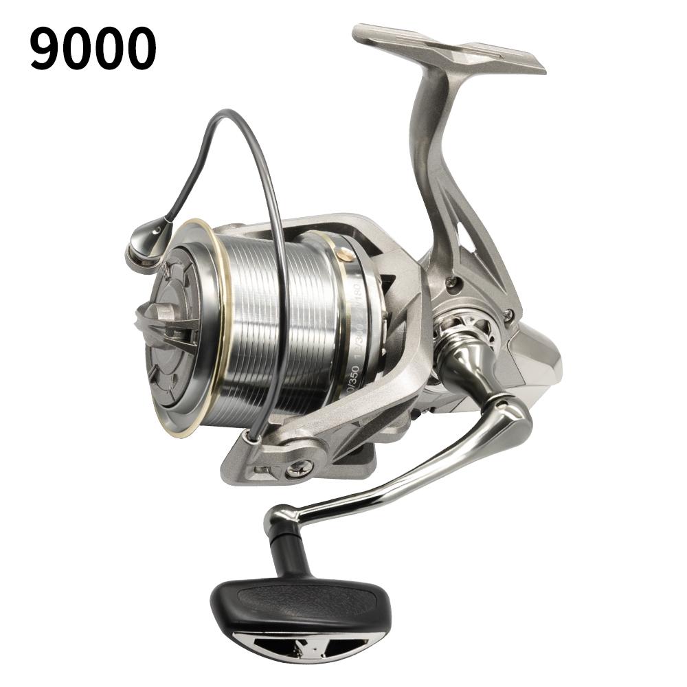 Metal Casting Long-range Casting Reel Large-fish Anchor Reel Spinning Reel Bearing Spinning Fishing Reel 25KG Powerful Reel Saltwater Fresh Water Drag