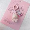 Doll Vinyl Sitting Cute Baby Mobile Phone Pendant Keychain Handmade DIY Car Pendant