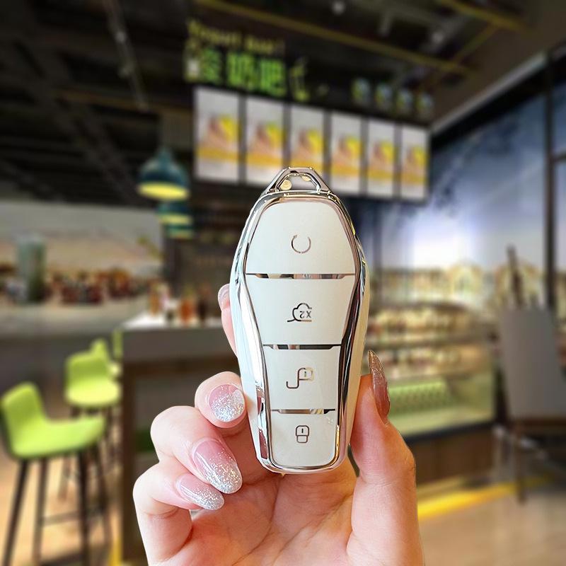 

Чехол для ключа BYD Dolphin Seagull Song+ Han EV Tang Qin dmi Seal с пряжкой для женщин