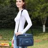 Large Capacity Shoulder Lunch Bag with Zip Picnic Bag Multi-Purpose Food Carrier Bag  Outdoor