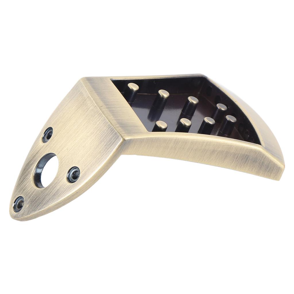 Mandolin Tailpiece Zinc Alloy Integrated Casting No Noise 8 String Traditional Mandolin Tailpiece