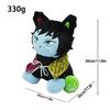 Demon Slayer Giyuu Tomioka Plush Toy Cartoon Stuffed Animal For Kids Fans