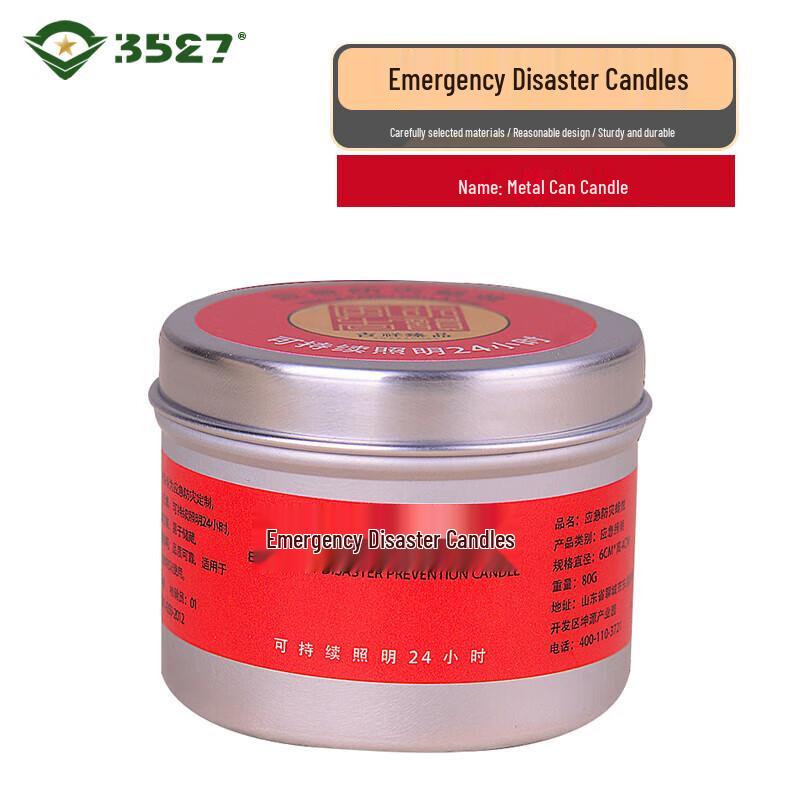 3527 Emergency Disaster & Power Outage Candles