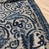 Used Stall, Indigo Dye, Hand-drawn Batik, Wax-resist Dyeing Stole