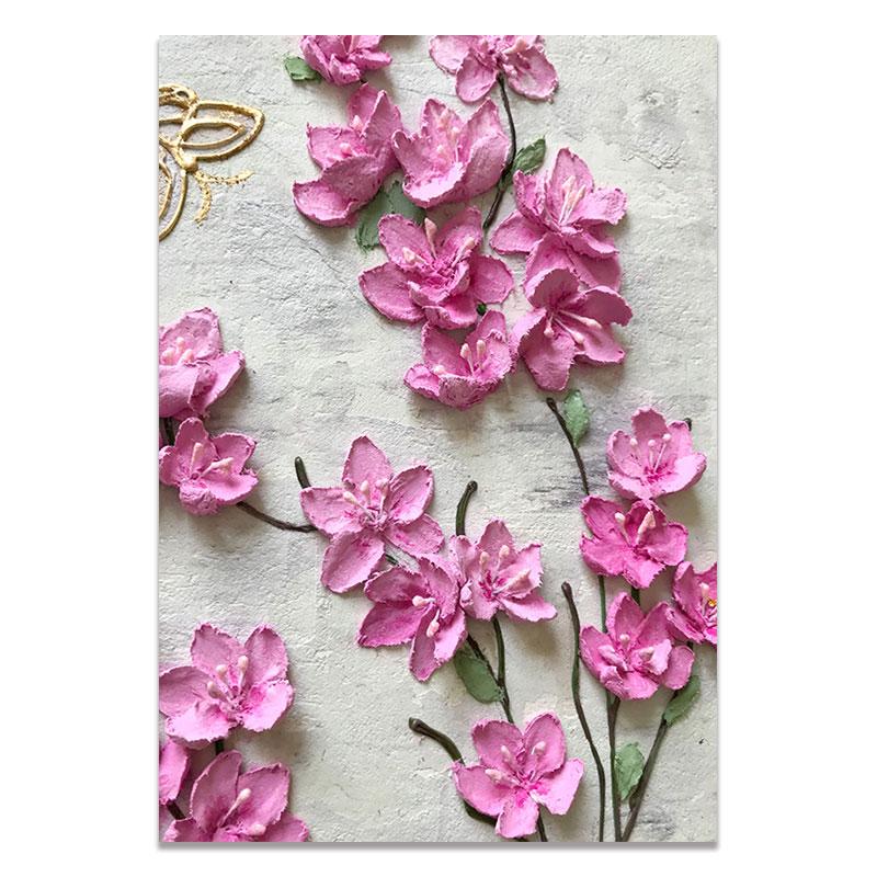 Retro Scandinavian Abstract Canvas Painting Wall Art Flower Posters and Prints Wall Pictures for Living Room Home Decoration