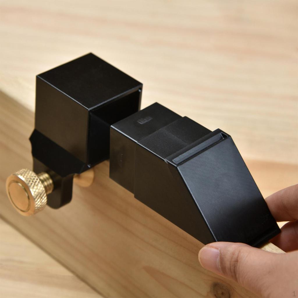 Woodworking Dovetail Saw Guide Kit Guiding Rail Clips 45° Angle Accessories Jig Marker for