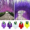 Artificial Wisteria Flowers Fake Wisteria Vine Hanging Garland Faux Silk Flower String for Wedding Arch Ceremony Party Garden Home Backdrop Decor