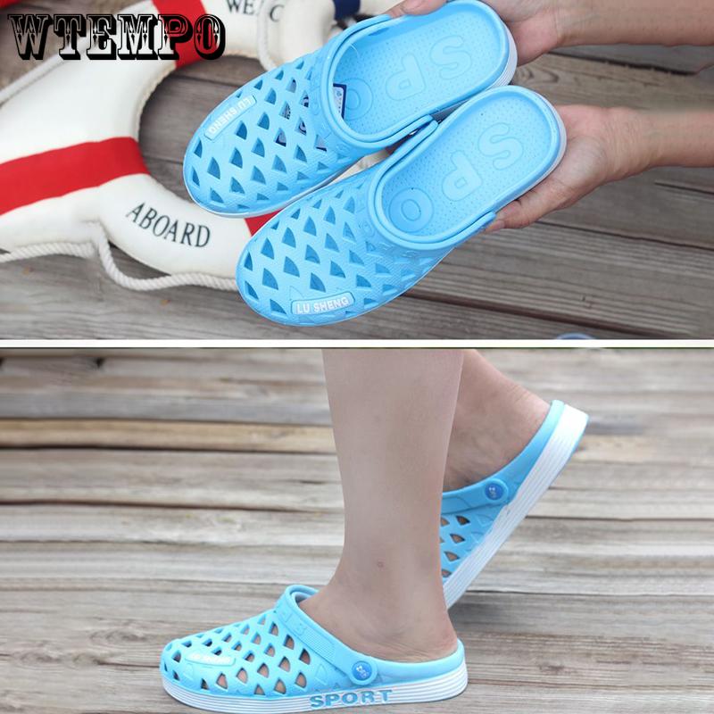 EVA Slides Scarpe da grotta da donna estive da uomo Scarpe da spiaggia Sandali da coppia con fondo morbido antiscivolo Pantofole da coppia esterne casual