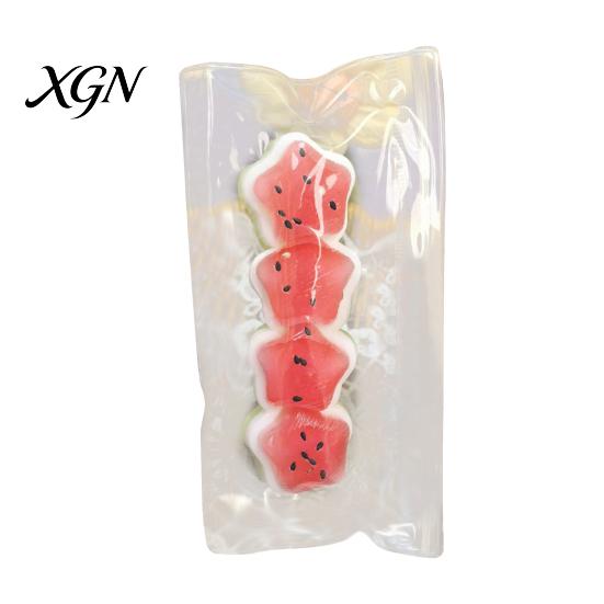 TPR Stress Ball Watermelon Dessert Squeeze Toy Anti-Anxiety Slow Rising Food Relaxation Fidget Sensory Pinch Summer Party Favors