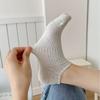 Chaussettes basses bateau en coton antidérapantes pour femmes - Invisibles et respirantes pour l'été