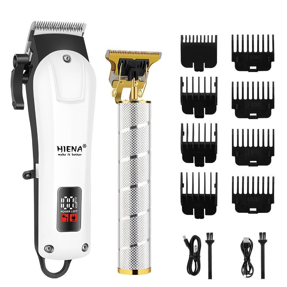 HIENA Hair Trimmer Professional Barber Hair Cutting Machine Cordless Hair Clipper Haircut Barber Machine Trimer for Men