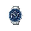 Edifice Waterproof Quartz Movement Stainless Steel Watch Men Watches Blue EFV-550D-2A