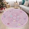 Mystic Magic Circle Round Carpet Soft Non Slip Easy Clean For Living Room Bedroom Guesthouse Fantasy Home Decor