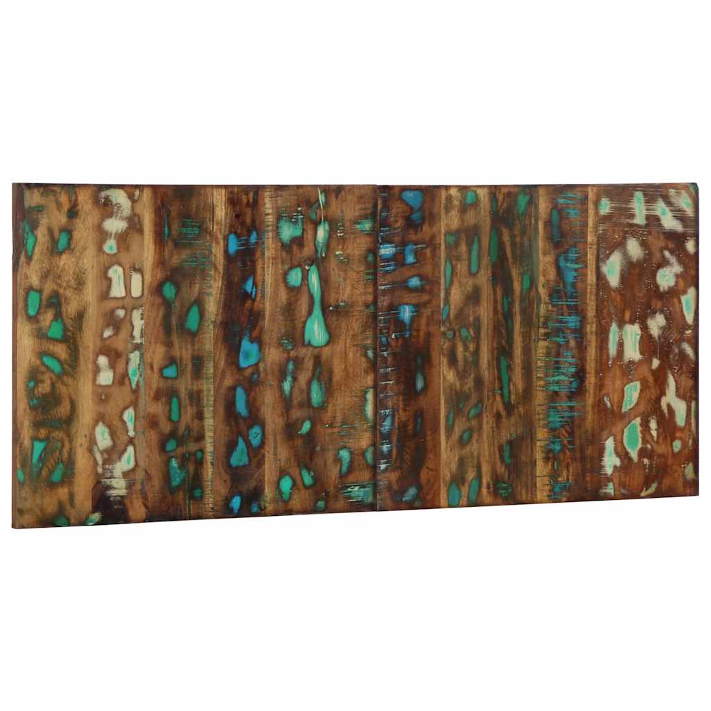 Headboard Multicolored 120 cm Solid Reclaimed Wood