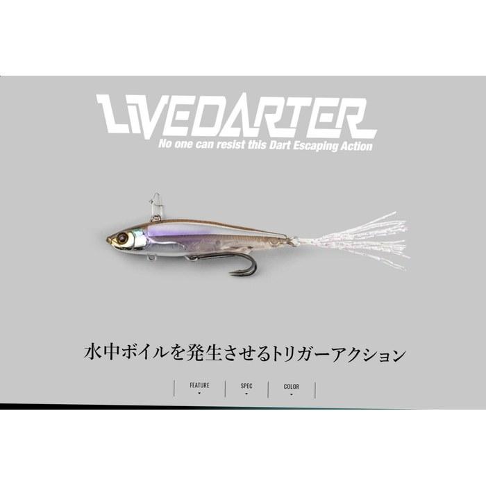 Jackall Live Darter Super Clear Wakasagi 52mm / 4.5g