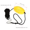 1pc Kayak Drift Anchor Tow Rope Tow Line 9.1m   30ft Long Nylon Rope Stainless Steel Clips Kayak Accessory