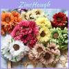 Vibrant 6pcs Artificial Gerbera Daisy Fake Silk Flower For Stunning Home Decor