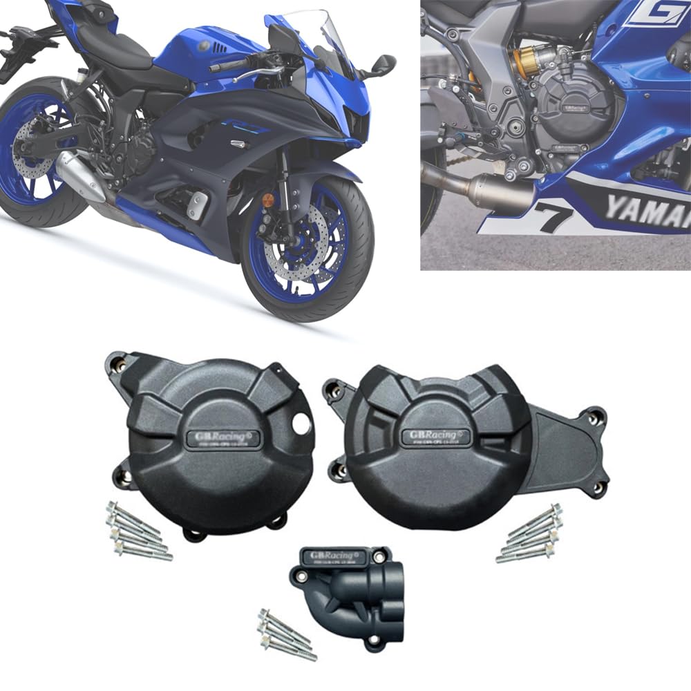 

ДЛЯ YZF R7 YZF-R7 r7 2022-2023 Крышка защиты двигателя Крышка защиты двигателя от волочения yzf-r7 синий
