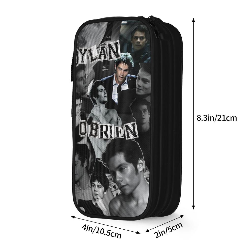 Dylan Obrien Actor Merch Pencil Case Large Capacity School Accessories Pencil Case Stationery Birthday Gift