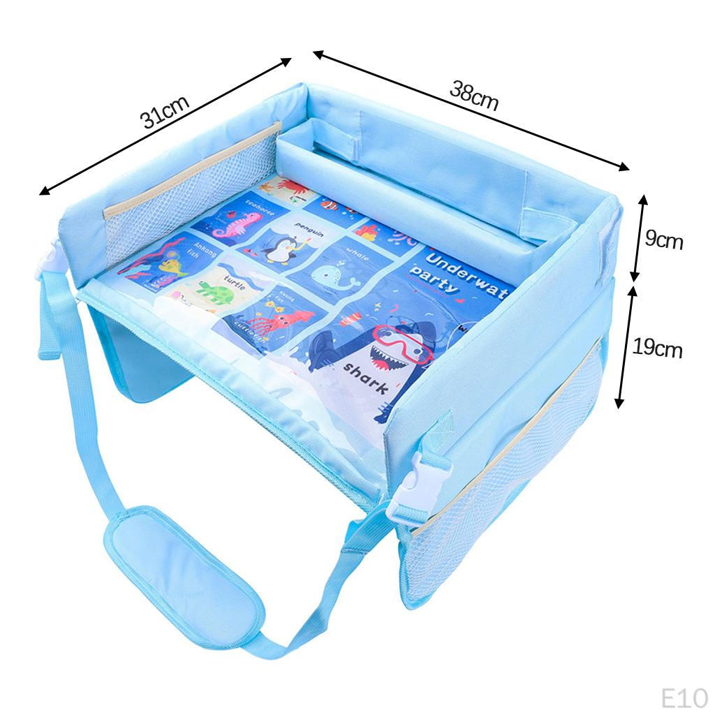 Für Kleinkinder Kinder Tablett Faltbar Reise Aktivität Schoß Reise Spiel Organizer Taschen Essen
