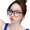 [88flix] Fashionable Glasses for Ladies, Korean Glasses, Blue Light Cut, for PCs, for PCs, for Smartphones, Modern Glasses, Non-prescription