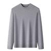 Hengyuanxiang Men's Pure Cashmere Crew Neck Knitted Sweater