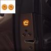 2 Stück/Set 5 LED Offene Autotür Warnleuchte Magnetische Anzeigeleuchte Sicherheit Anti-Kollision Blitzlicht Anti-Kollision und Heckaufprallverhütung