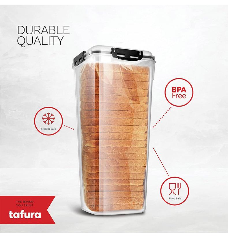 Bread & Rice Multifunctional Storage Box - Sealed Keeper & Portioning Container
