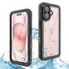 Shockproof Waterproof TPU Phone Case IPhone 16e 17e 16 Pro Max 15 14 13 - Magnetic Compatible Black
