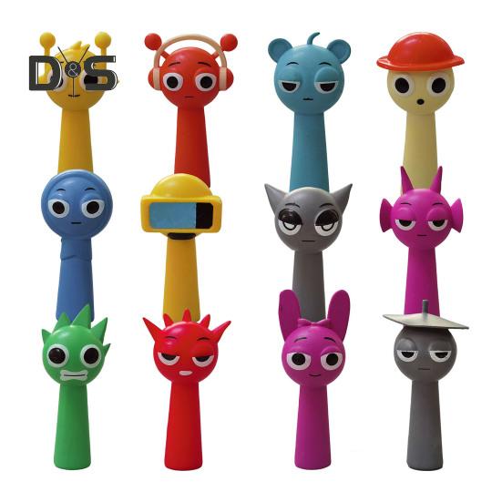 

12 шт. игровые фигурки игрушки мультяшные фигурки настольный орнамент набор коллекционные фигурки подарок для фанатов друзей детей 1 Set