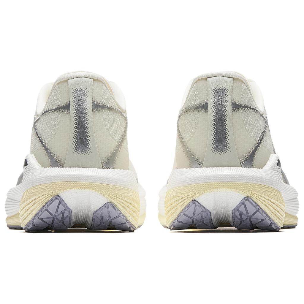 Anta Light Breeze Classic Versatile Trendy Non-Slip Breathable Low-Top Casual Running Shoes Women sneaker Beige 122525532A-3