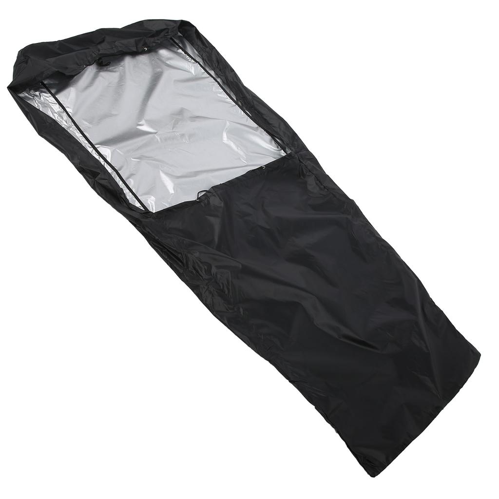 SilverCoated Lawn Mower Waterproof Cover High Temperature Resistance Dustproof  or(Black )