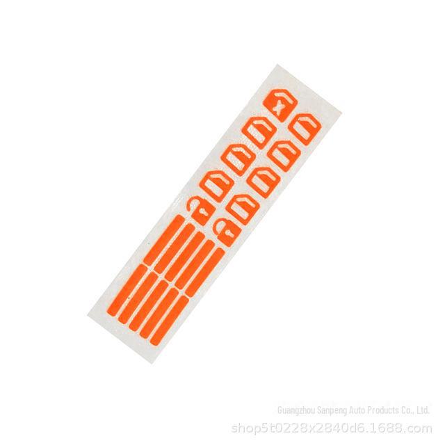 Car Window Lifter Fluorescent Sticker - Luminous Glass Switch Button Decal