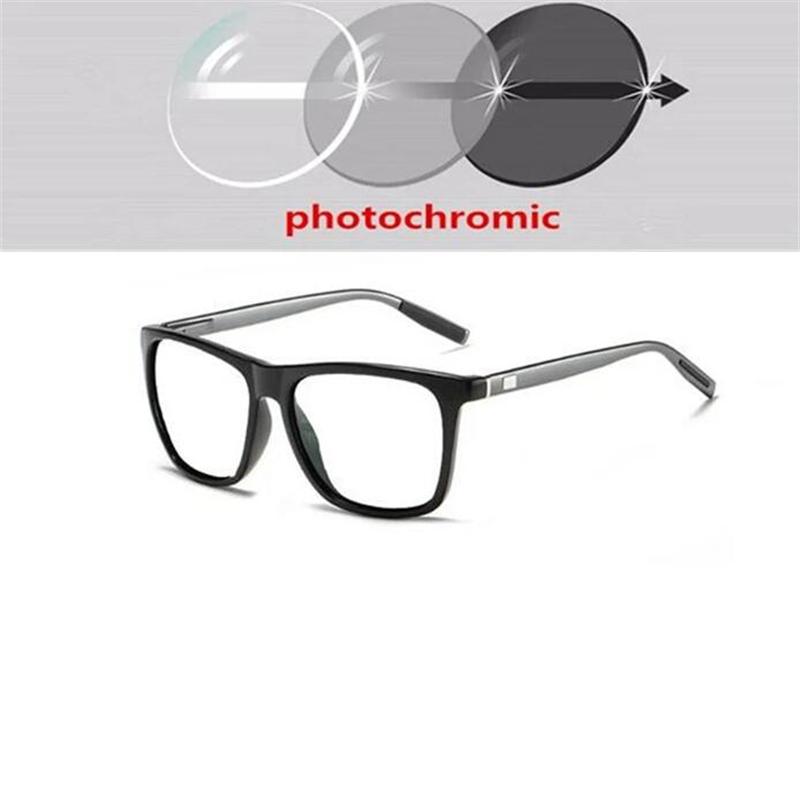 0 -0.5 -1.0 To -6.0 Colorful Myopia Lens Sunglasses Men Polarized Aluminum Magnesium Driver Square Prescription Sunglasses Women