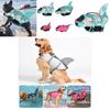 Vibrant Sailboat Pattern Dog Life Jacket For Small And Large Dogs