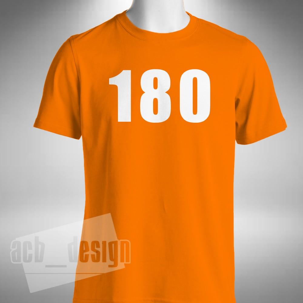 

180 Darts T-Shirt Taylor Van Gerwen Anderson Wright Lewis Wade Barny S