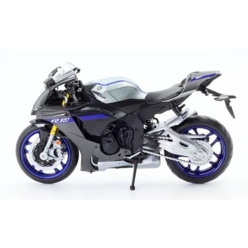 Doyusha Diecast Motorcycle 1/12 Scale 2022 Yamaha YZF-R1M Black Finished Product