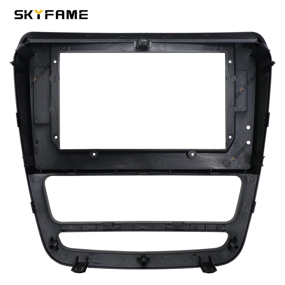 SKYFAME Car Frame Fascia Adapter Android Radio Dash Fitting Panel Kit For JAC T6 GAC T8