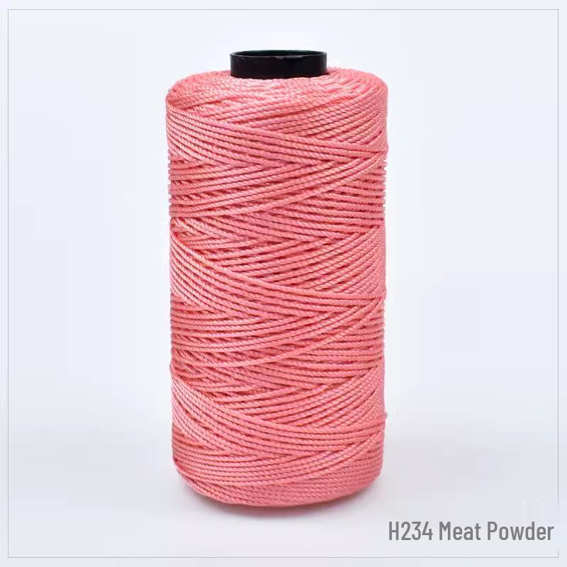 Chunky Wool & Ice Silk 3-Ply Yarn for DIY Crochet: Hand-Knitted Bag, Summer Hat, Shoes, and Seat Cushion