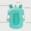 Neue Cartoon Baby Badewanne Bad Pad Tragbare Luft Kissen Bett/Regal Nicht-Slip Badewanne Matte Cartoon Sicherheit Sicherheit bad Sitz Unterstützung Kissen